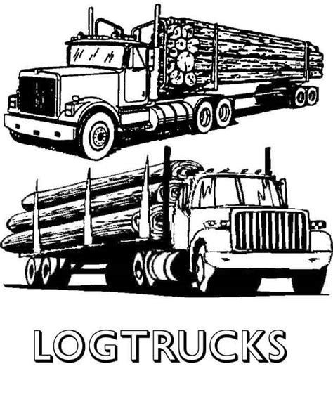 logging truck clipart   cliparts  images  clipground