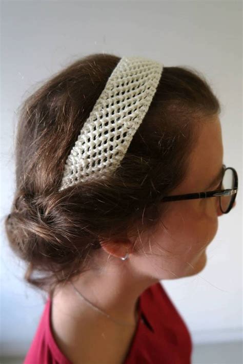 knitting patterns galore lacy headband