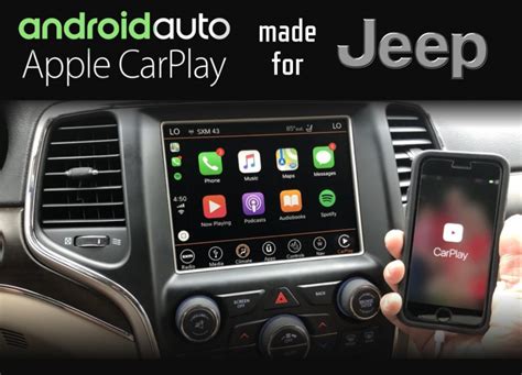 jeep specific carplay  android auto connected car solutions