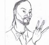 Snoop Coloring Pages Dogg Template sketch template