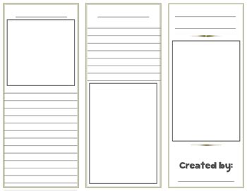 brochure template   techie teacher teachers pay teachers