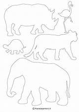 Animali Sagome Stampare Ritagliare Pianetabambini Preistorici Pesce Pesci Pagine Zoo Fattoria Degli Disegno Incollare sketch template