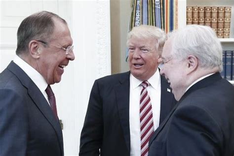 The Strange Oval Office Meeting Between Trump Lavrov And Kislyak The