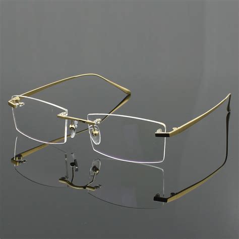 100 Pure Titanium Men S Eyeglasses Frame Optical Glasses Rxable