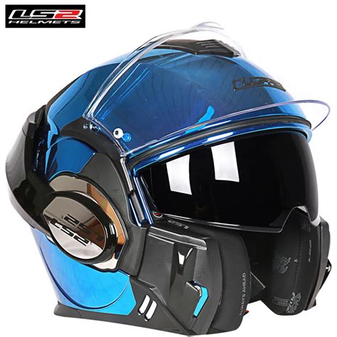 buy ls valiant ff motorcycle helmet convertible  flip  modular racing