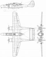 Northrop 61b Widow Svg  источник Wikimedia Commons sketch template