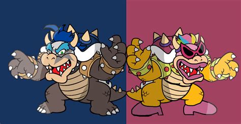 real parents   koopalings remade  megatoon  deviantart