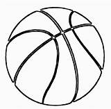 Basketball Coloring Pages Sports Ball Drawing Choose Board Kids sketch template