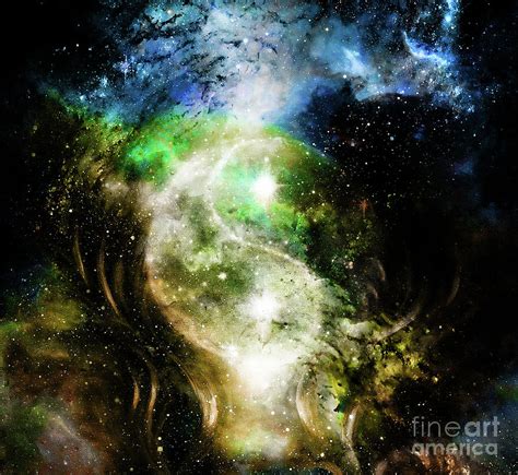 yin  symbol  cosmic space cosmic background photograph  jozef