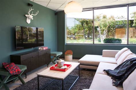green wall designs decor ideas  living room design trends
