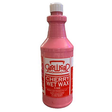 show car products cherry wet wax