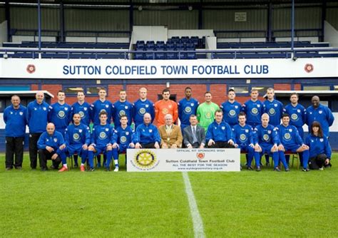 rotary  supporting sutton coldfield town football club