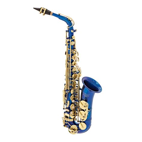 elkhart  student alto saxophone blue  gearmusic