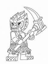 Coloring Chima Pages Lego Legends Getcolorings Getdrawings Colorings sketch template