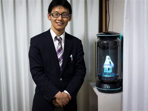 crazy in love the japanese man married to a hologram the express tribune