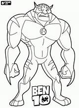 Rath Alien Angry Ben10 Mewarnai Cory Anthropomorphic Superhuman Malvorlagen Patrones Tigre Oyunlari Boyama Copas Milwaukee Oncoloring sketch template