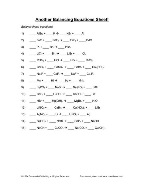 balancing nuclear equations worksheet  worksheet