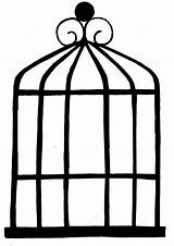 Bird Birdcage Cages Cliparts Librairie Techniques Clipartmag Firminy Webstockreview Becuo Designlooter Clker sketch template