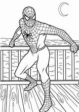 Spiderman Coloring Pages sketch template