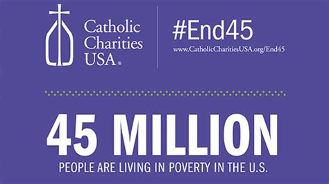 catholic charities usa launches end45 raise a hand to