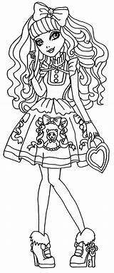 High Ever After Coloring Pages Madeline Hatter Monster Beauty Elissabat Colouring Briar Books Disney Getdrawings Para Moxie Google Getcolorings Farben sketch template