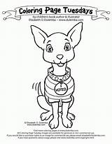 Coloring Pages Voting Chihuahua Dulemba Vote Nate Great Color Dog Tuesday Exercise Right Popular Library Big Getcolorings Patriotic sketch template
