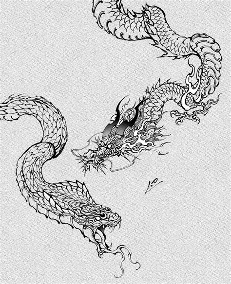 Dragon Tattoo Art Dragon Art Dragon Oriental Tribal Pattern Tattoos