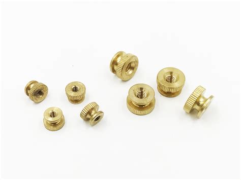 knurled nuts brown bolt