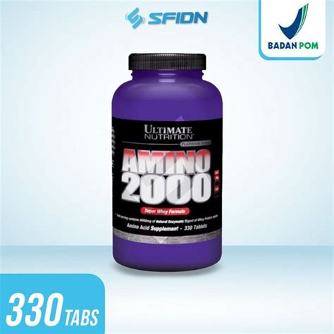 Jual Amino Ultimate Nutrition 2000 330 Tabs Di Lapak Suplemenfitnessid