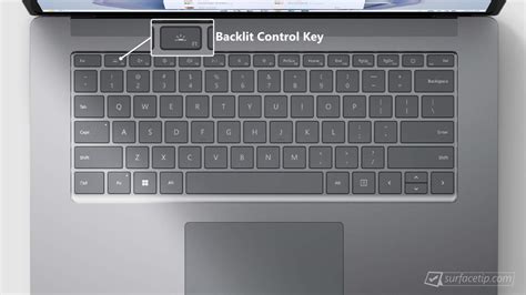 surface laptop    backlit keyboard surfacetip