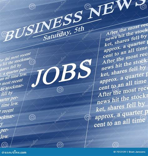 jobs   news paper stock illustration illustration  search