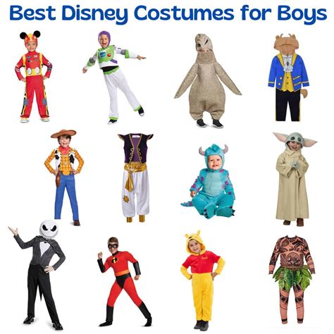 top disney costumes  boys saving dollars sense