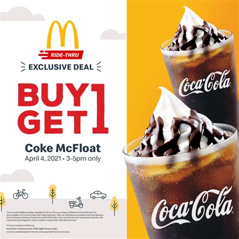 mcdo buy    coke mcfloat ride  promo manila  sale