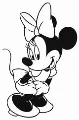 Mouse Pages Minnie Coloring Mini Colouring Printable Color Maus Coloriage Minie Disney Print Book Printables Para Cartoon Colorear Drawing Toddler sketch template