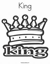 King Crown Coloring Pages Crowns Sketch Princess Clipart Template Print Color Kids Prince Adults Clip Add Netart Library Castle Built sketch template