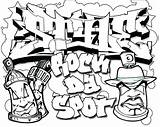 Graffiti Coloring Pages Creator Printable Getcolorings Color Print sketch template