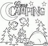 Camping Coloring Pages Camper Family Reunion Preschool Theme Printable Clipart Gone Print Vector Sheets Kids Color Cliparts Scout Girl Getdrawings sketch template