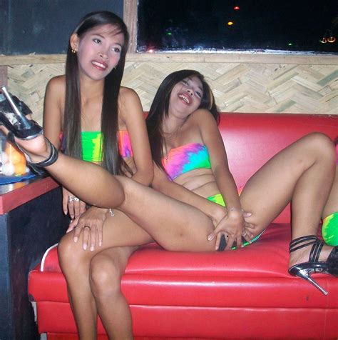 two sexy subic filipina bar girls having fun subicbay philippines girls places to visit