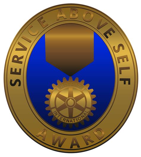 ri service   award  rotary foundation citation