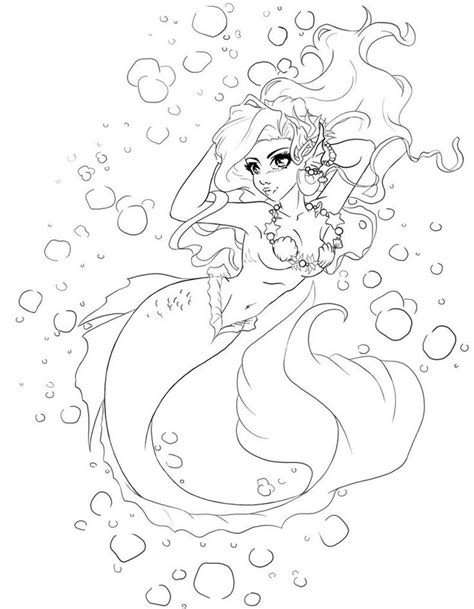 images  mermaid coloring  pinterest coloring coloring