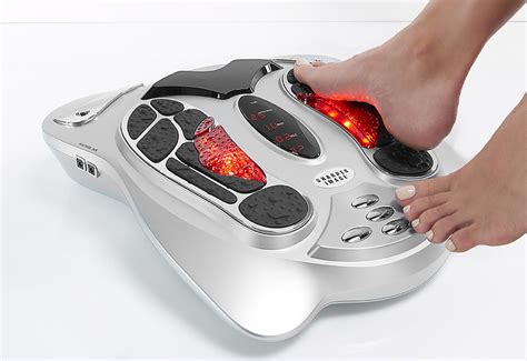 t e n s foot massager with infrared heat sharper image