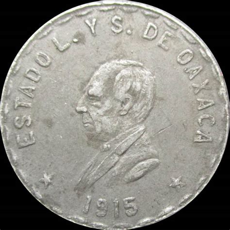 mexican revolutionary coinage oaxaca lv