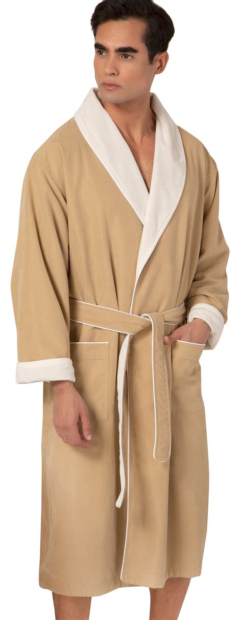 seyante plush lined microfiber unisex warm spa robe luxury hotel