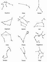 Zodiac Constellation Gemini Astrology Constelaciones Constellations Sternzeichen Signos Sternbilder Aries Tatuar Sternbild Constelacion Llaveros Tatuaje Drawing Verseau Signe Fische Aquarius sketch template