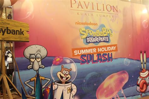 Spongebob Squarepants Summer Holiday Splash Di Pavilion