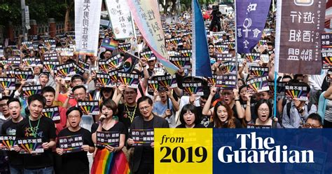 things are quite tense taiwan on edge as same sex marriage vote