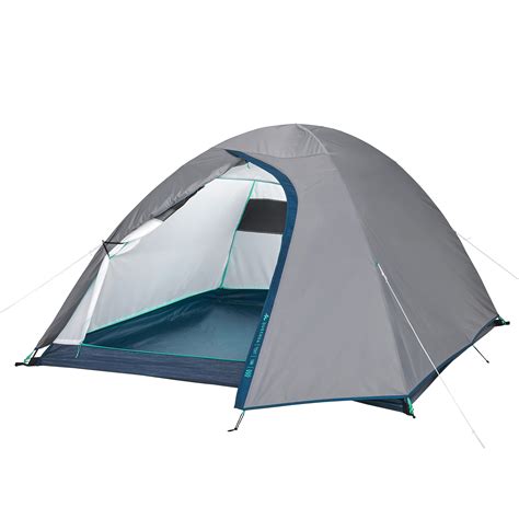 buy gray camping tent mh   people  decathlon