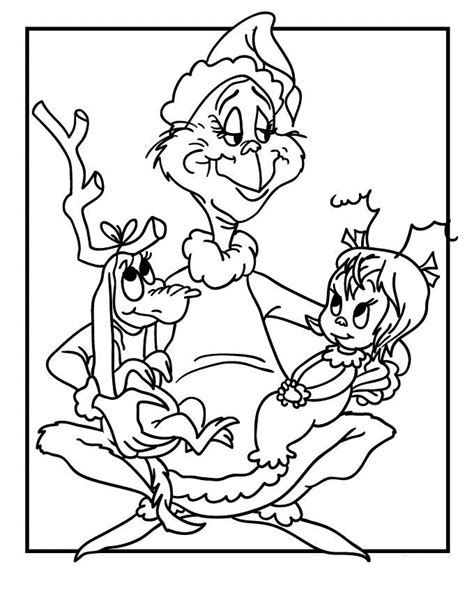 grinch colouring pages grinch coloring pages christmas colors