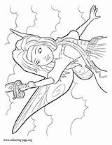 Coloring Pages Pirate Fairy Ship Library Tinkerbell Clipart Zarina Print Colouring Captain Book Clip Disney Fun Color Beautiful Line sketch template