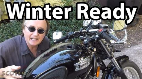 prepare  motorcycle  winter storage youtube